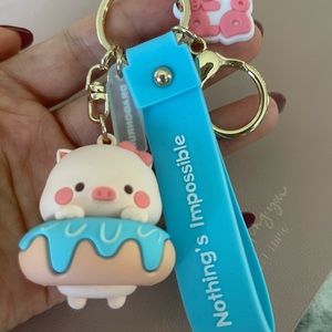 Cute bear key chain
